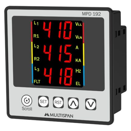 Motor Protection Relay, CT Selectable