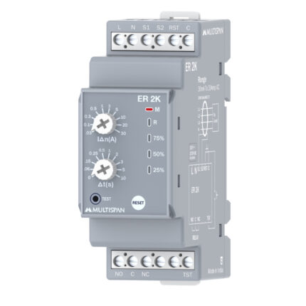 Analog Din Rail Earth Leakage Relay