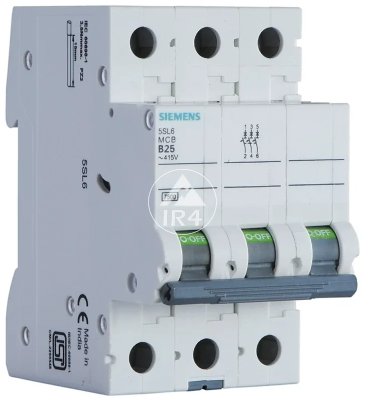 Siemens MCB 16A 3 Pole 10kA