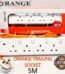 Orange 4 Way 13A Extension Wire Cord IR4 Electricals