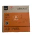 orange 12w panel light